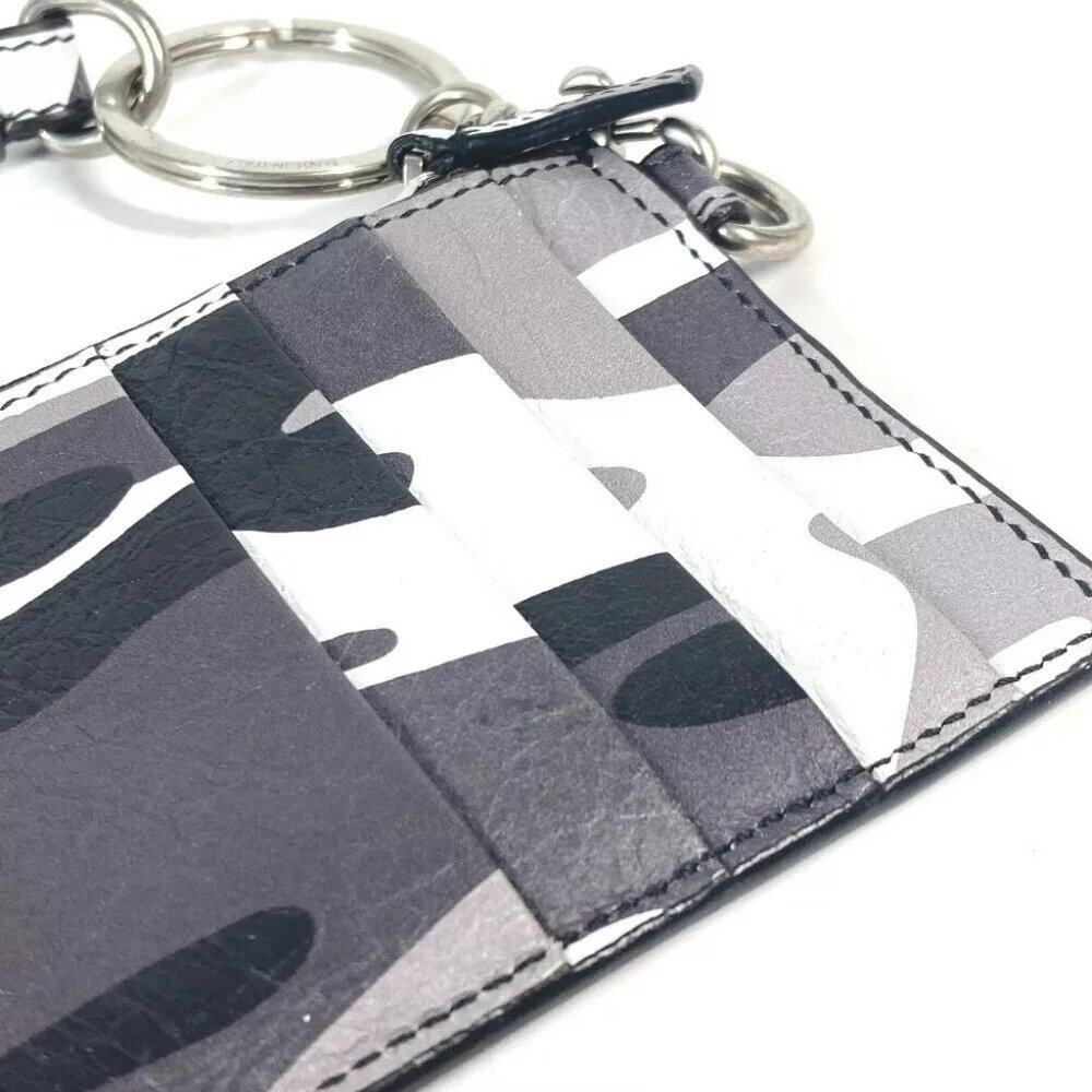 BALENCIAGA Wallet camouflage Card Holder Fragment Case coin purse - Picture 13 of 14